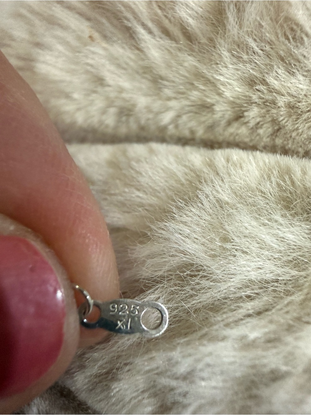 925 Sterling Silver Infinity Pendant Necklace with Diamond Accents - Picture 10 of 10